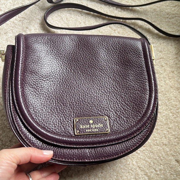 Kate Spade purple crossbody - Picture 2 of 6